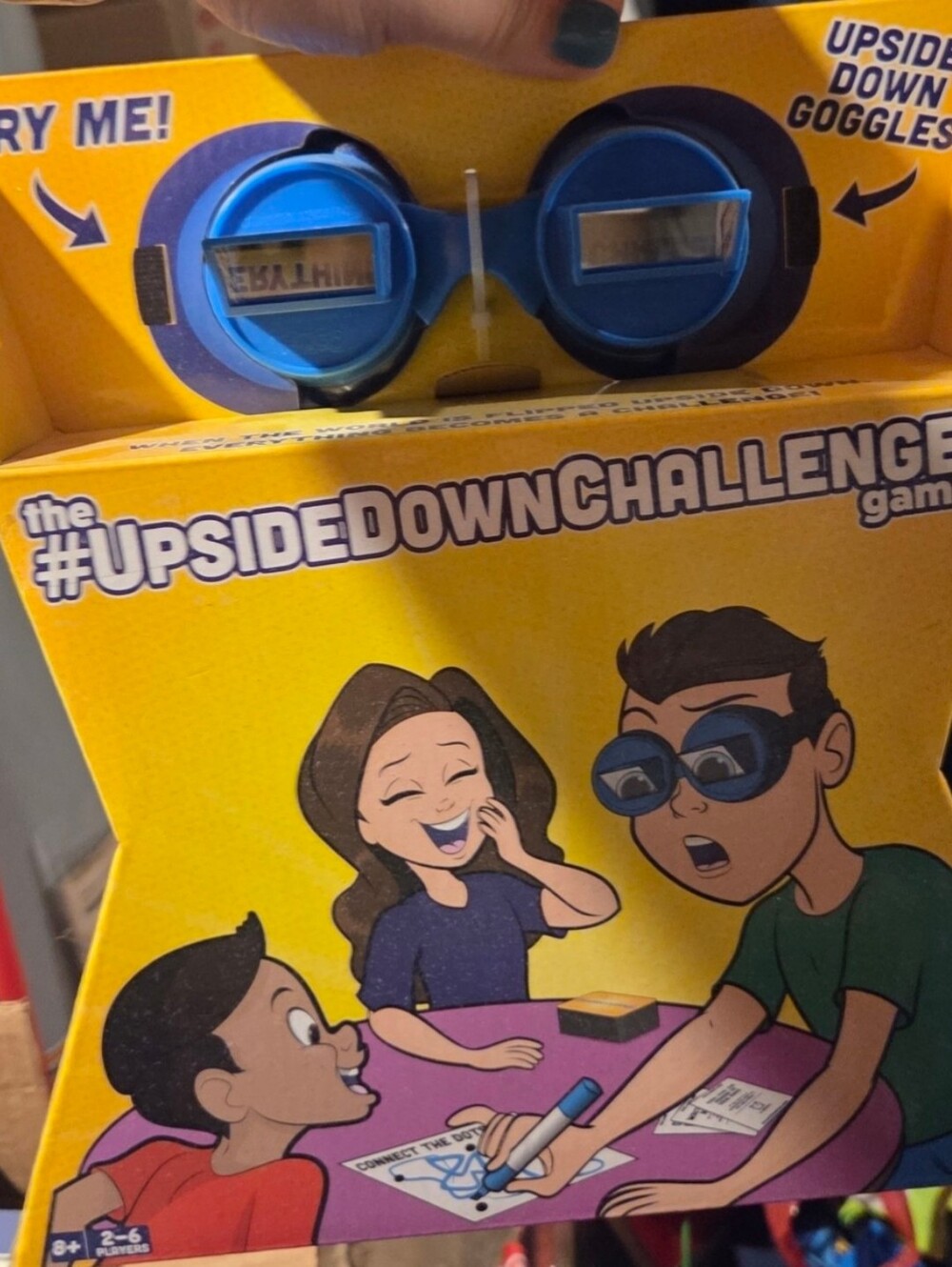 Vango The Original UpsideDownChallenge Game for Family & Kids